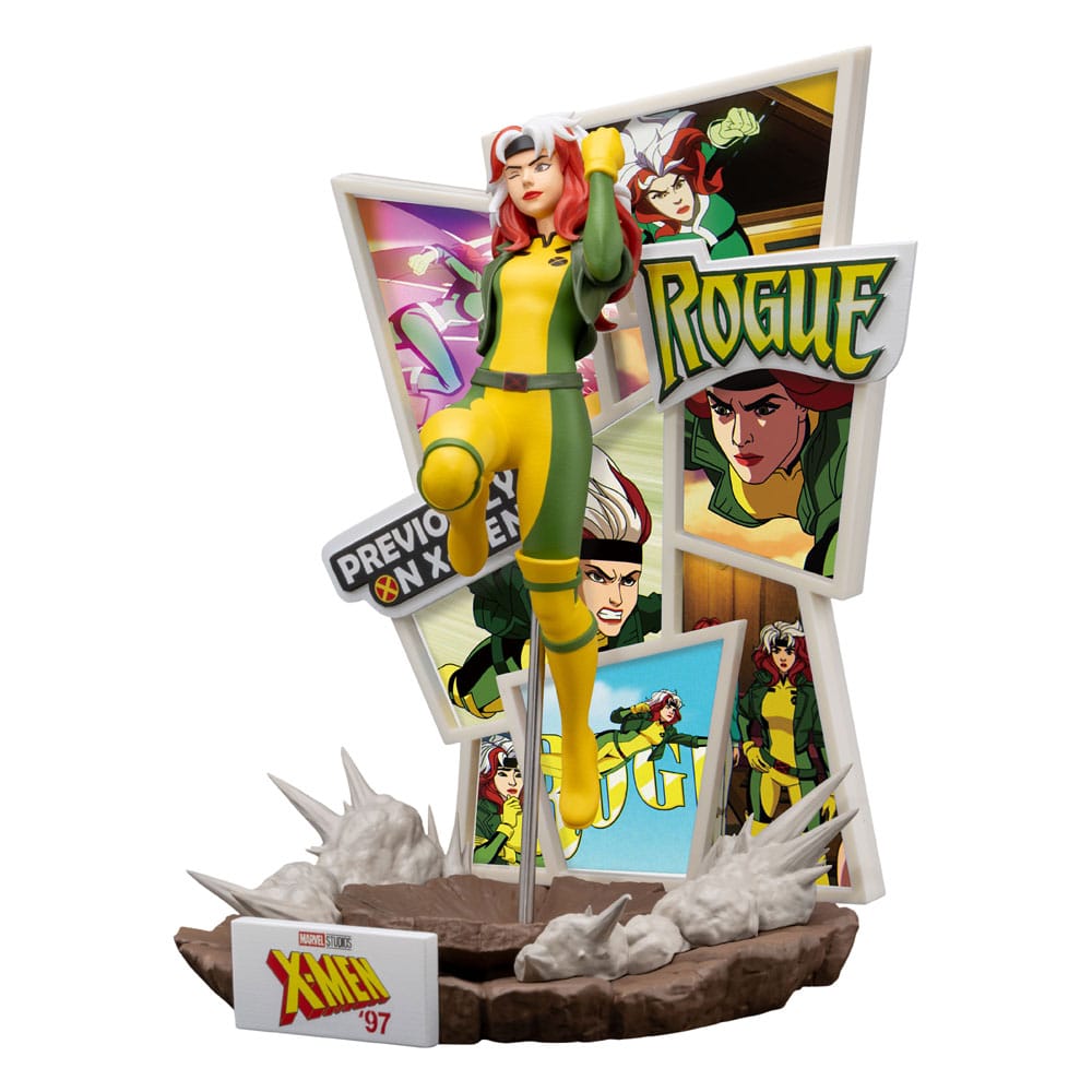 X-Men '97 D-Stage PVC Diorama Rogue (SDCC Exclusive) 16 cm - Smalltinytoystore