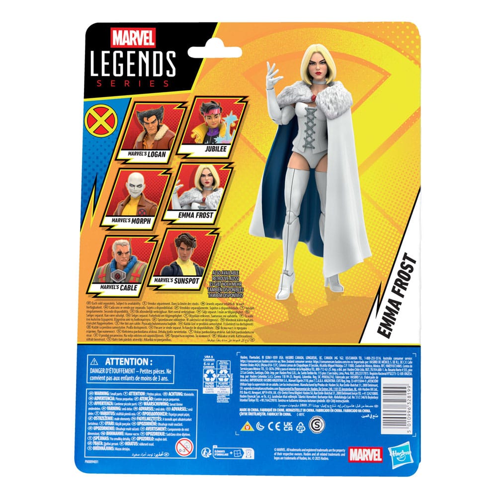 X-Men '97 Marvel Legends Actionfigur Emma Frost 15 cm - Smalltinytoystore