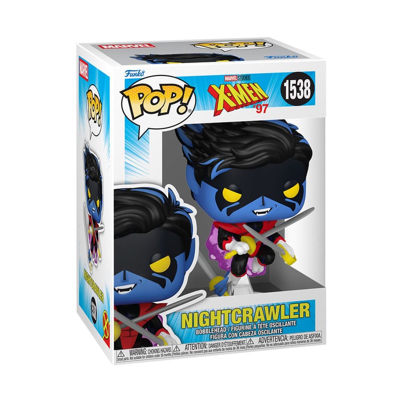 X-Men '97 POP! Marvel Vinyl Figur Nightcrawler 9 cm - Smalltinytoystore