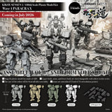 Kikou Sensen 1/100 Maßstab Plastikmodellbausatz Welle 1 (1 Set mit 6 Stück) 6 cm