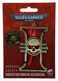 Warhammer 40,000 Hängedekoration Imperial Agents Inquisition 17 cm