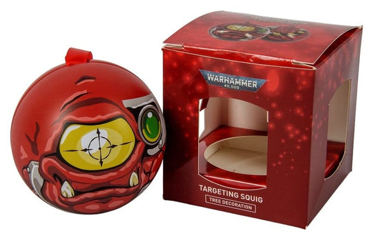 Warhammer 40,000 Weihnachtsbaumschmuck Targeting Squig 7 cm