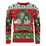 Wallace & Gromit Christmas Pullover Cracking Christmas Old Chum! Größe M