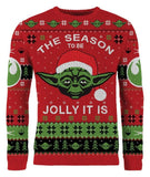 Star Wars Christmas Pullover Yoda Größe XXXL