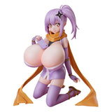 A Ninja and an Assassin Under One Roof PVC Statue 1/4 Diecut Sticker Satoko Kusagakure Huge-Breasted Ver. 23 cm