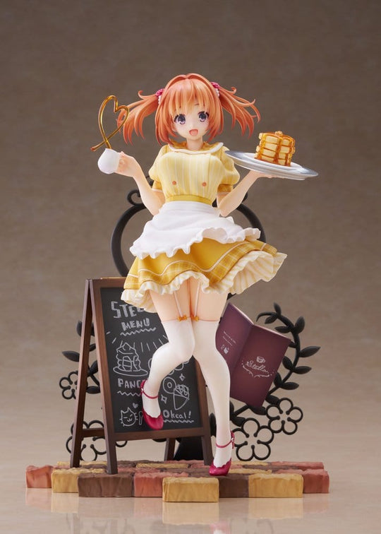 Café Stella and the Reaper's Butterflies PVC Figur 1/7 Sumizome Nozomi AmiAmi Limited Edition 23 cm