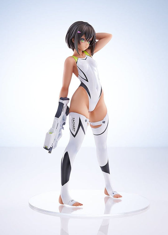 Arms Note PVC Figur 1/7 Buchou-chan of the Swimming Club White Swimsuit Ver. 22 cm