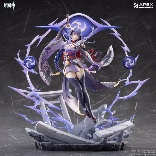 Genshin Impact PVC Figur 1/7 Raiden Shogun Plane of Euthymia Ver. 36 cm