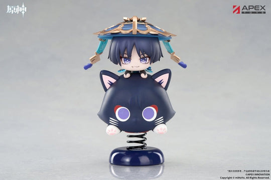 Genshin Impact Chibi Chara Yurayura Stand PVC Figur Wanderer 11 cm