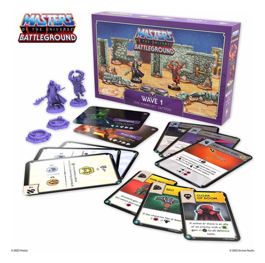 Masters of the Universe: Battleground Miniaturenspiel Wave 1: Evil Warriors Faction *Deutsche Version*