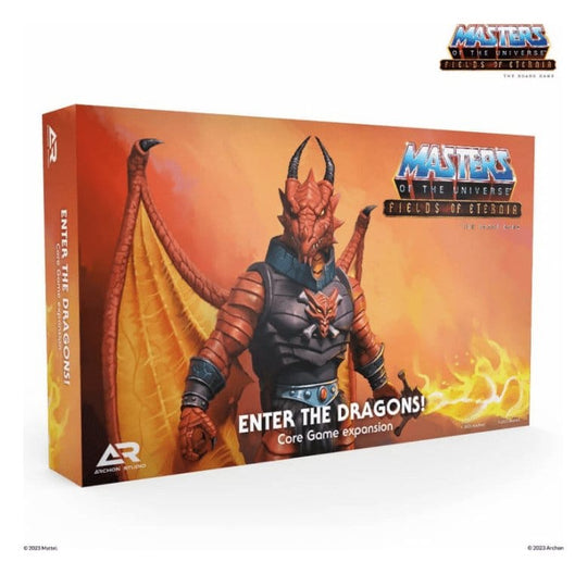 Masters of the Universe Brettspiel-Erweiterung Fields of Eternia - Enter the Dragons! *Französische Version*
