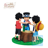 One Piece Dramatic Memories Ichibansho PVC Statue Ace & Sabo & Luffy 10 cm