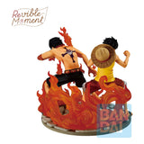 One Piece Dramatic Memories Ichibansho PVC Statue Ace & Luffy 15 cm