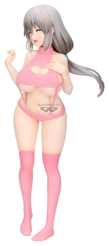 Uzaki-chan Wants to Hang Out! Eternal Romance PVC-Figur Tsuki Uzaki (Sweater Swimsuit Ver.) 27 cm