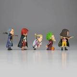 One Piece World Collectable Figur Red Hair Pirates vs Bartolomeo 5 cm Blind Box Display (12)