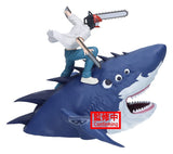 Chainsaw Man The Movie: Reze Arc Figure Life PVC-Figur Chainsaw Man & Beam 13 cm