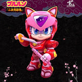 Samurai Pizza Cats Sofubi Addict Vinyl-Figur Pururun (2nd Color Special Edition) 21 cm