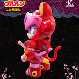 Samurai Pizza Cats Sofubi Addict Vinyl-Figur Pururun (2nd Color Special Edition) 21 cm