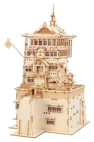 Chihiros Reise ins Zauberland Holz-Bastelset Kigumi Aburaya