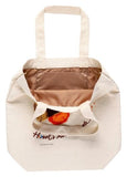 Das wandelnde Schloss Tragetasche Embroidery Canvas Calcifer in a hurry