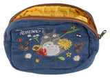 Mein Nachbar Totoro Denim Beutel Totoro & flower wreath