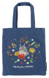 Mein Nachbar Totoro Tragetasche Denim Totoro & Flower Wreath