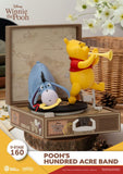 Winnie Puuh Record Player Series PVC Figur Pooh's Hundred Acre Band 12 cm