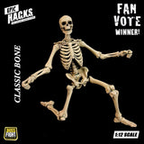 Epic H.A.C.K.S. Actionfigur 1/12 Skeleton Blank Classic Bone