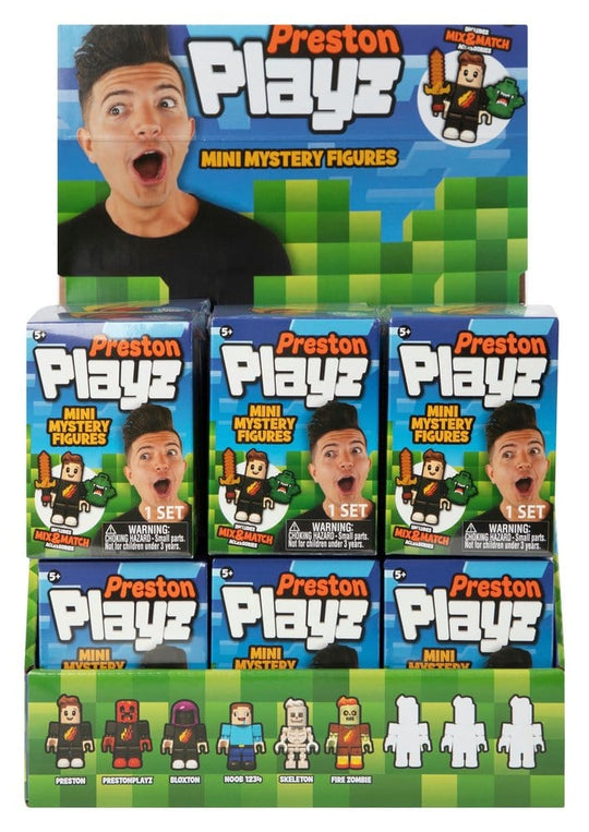 Preston Playz Minifiguren Series 1 Blind Box Display (12)