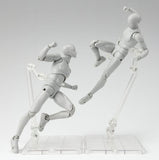 Tamashii Stage Figurenständer Act.4 for Humanoid Clear 14 cm