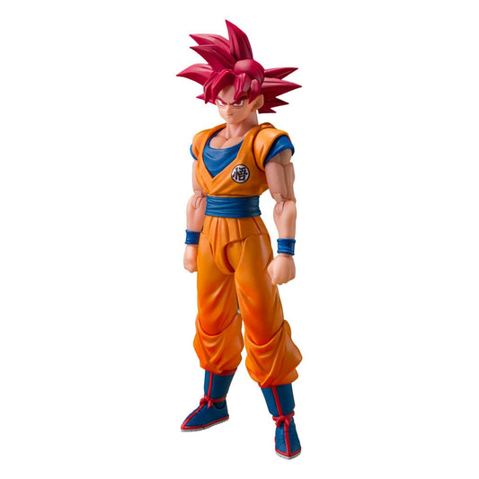 Dragon Ball Super S.H.Figuarts Actionfigur Super Saiyan God Son Guko (God Aura) 15 cm