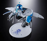 Astro Bot Chogokin Actionfigur Astro Bot & Dual Speeder