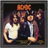 AC/DC Kalender Albums 2027 30 x 30 cm