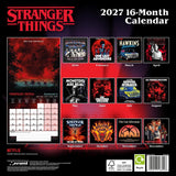 Stranger Things Kalender 2027 30 x 30 cm