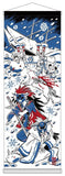 Okami 20th Anniversary Reprint Art Project Wandbehang Winter 74 x 28 x 2 cm