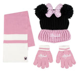 Disney 3er-Set Beanie, Schal & Handschuhe Minnie Mouse