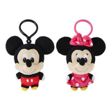Disney Plüsch-Schlüsselanhänger Minnie & Mickey 12 cm Sortiment (24)