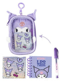 Sanrio Plüsch Schreibwaren-Set Kuromi