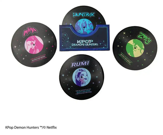 KPop Demon Hunters Untersetzer-Set (4 Stk.) Hunters & Demons Soundtrack