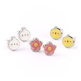 Molang Stud Ohrringe 3er-Pack Molang and Piu Piu