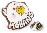 Molang Ansteck-Pin Molang & Piu Piu Logo