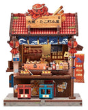 Miniature House Model Kit Osaka Takoyaki 12 x 9 cm