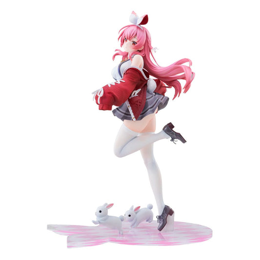 Rosuuri Original Character PVC Statue 1/7 White Rabbit Rosu Casual Clothes Ver. 25 cm