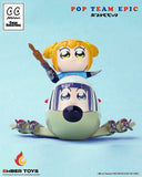 Pop Team Epic Chibi Creature Vinyl Figuren 2er-Pack POPUKO & PIPIMI: Skeleton Competition Ver.