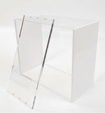 Evoretro Magnetische Acryl Display Case für ETB mit farbigen Seiten - Weiß