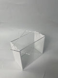 Evoretro Magnetische Acryl Display Case für ETB mit farbigen Seiten - Weiß