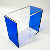 Evoretro Magnetische Acryl Display Case für ETB mit farbigen Seiten - Blau