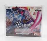 Evoretro Magnetisches Acryl Display Case für Gundam Card Game Booster Box Newtype Rising GD01
