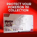 Evoretro PET Gehäuse 2er-Pack für Pokémon 151 Karmesin & Purpur Ultra-Premium-Kollektion Box