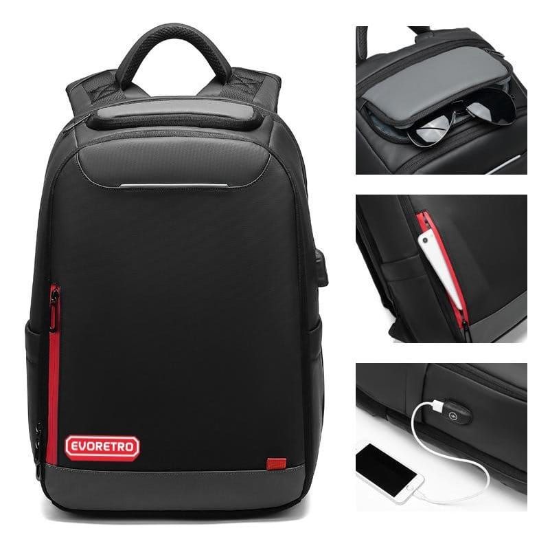 Evoretro Reiserucksack und Mini-Tragetasche Bundle Kit Schwarz – Smalltinytoystore